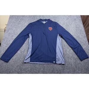 Fanatics Men's Chicago Bears Long Sleeve Shirt Size M Team Logo NFL